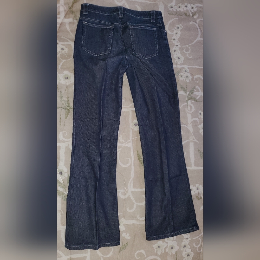 Jones New York Signature Stretch Blue Jeans, Size 8 - Picture 6 of 8